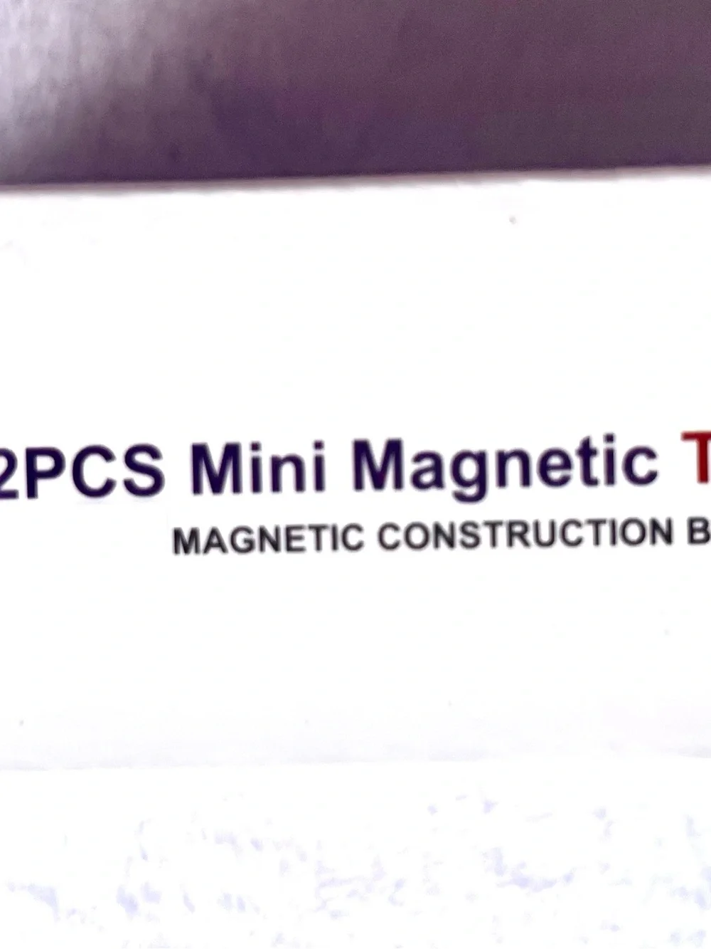 Mini Magnetic Tiles Travel Set-Kids Construction Building Toy